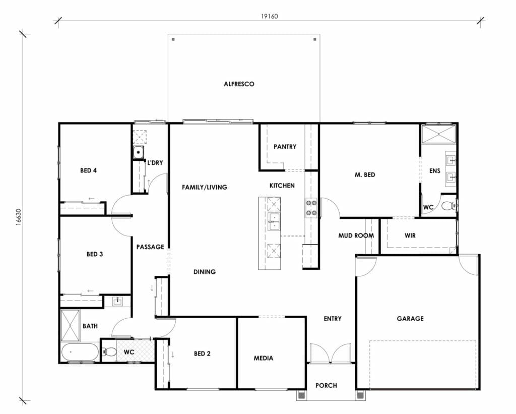 milora 250 floor plan