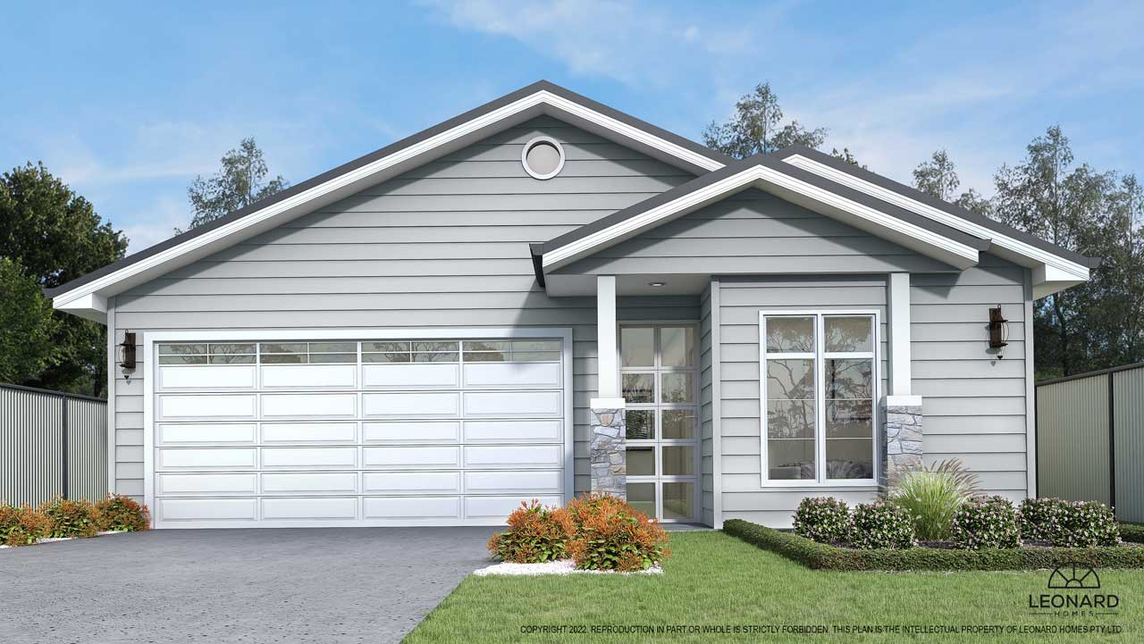 newtown 186 (4 bed 2 bath 1 living 2 car)