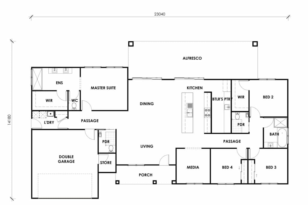 pullenvale 276 floor plan