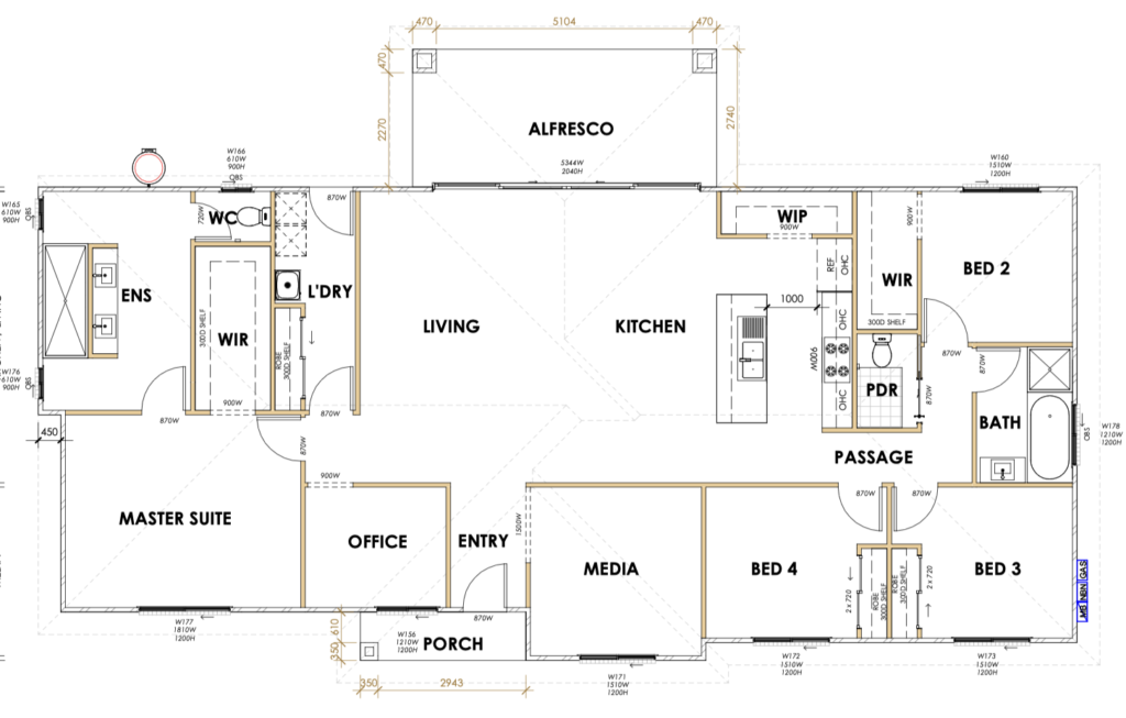 floor plan only